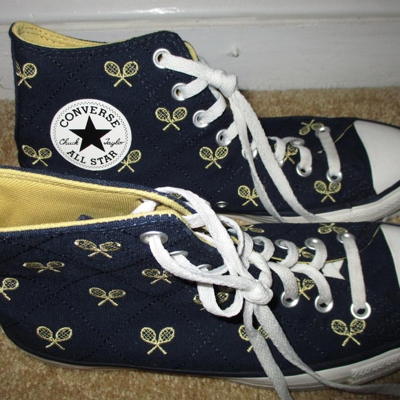 Converse high tops tennis racket pattern - Picture 2 of 4